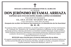 Jerónimo Retamal Arriaza